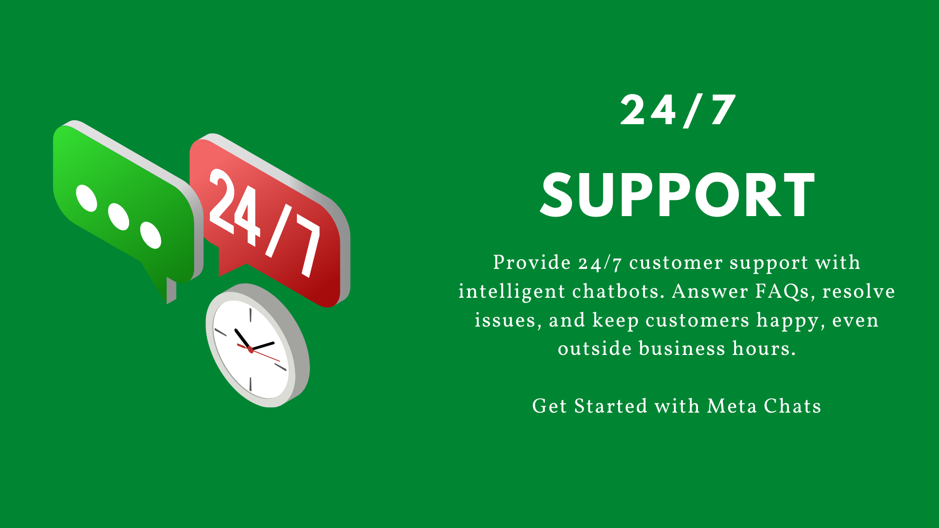 Get started with meta chats today